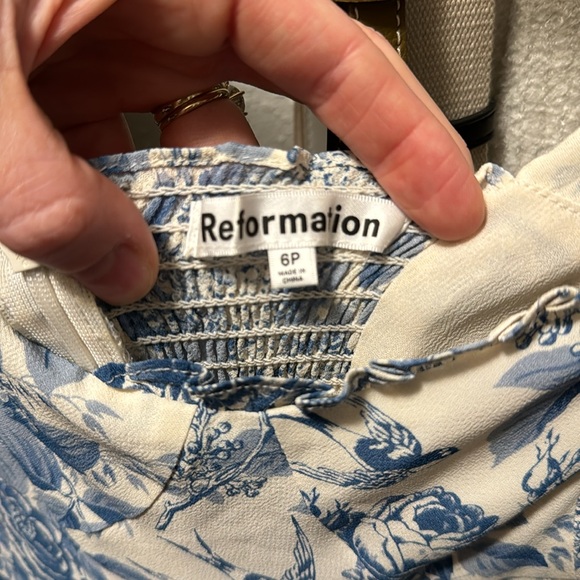 Reformation Nikita dress pompadour - Picture 5 of 7